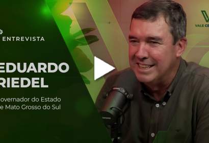 Governador destaca avanços de MS em entrevista exclusiva ao Cast Vale