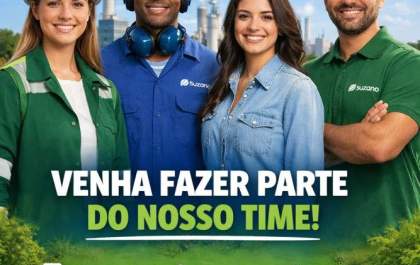 Suzano oferece vagas de emprego e reforça banco de talentos
