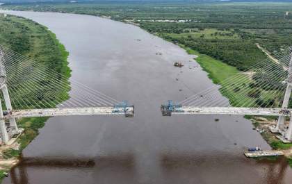 Ponte da Rota Bioceânica avança e pode antecipar conclusão