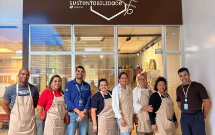 Produtores locais ganham espaço para vendas dentro da unidade da Suzano em Ribas do Rio Pardo (MS)