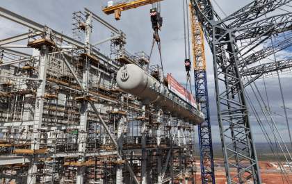 Arauco instala equipamento de 300 toneladas na maior caldeira de recuperação do mundo