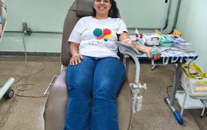 Campanha da Suzano ajuda a recuperar estoque crítico de sangue em Três Lagoas