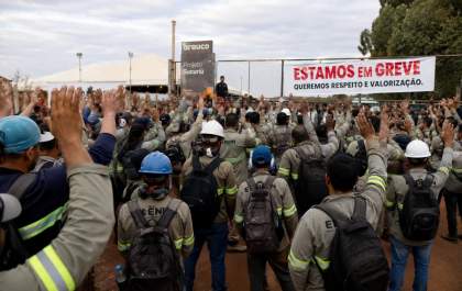 Greve em Inocência mobiliza trabalhadores e aumenta pressão por salários e melhores condições