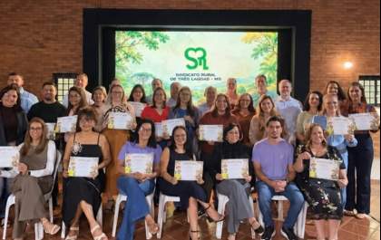 Sindicato Rural de Três Lagoas homenageia alunos do Agrinho e Jovem Sucessor