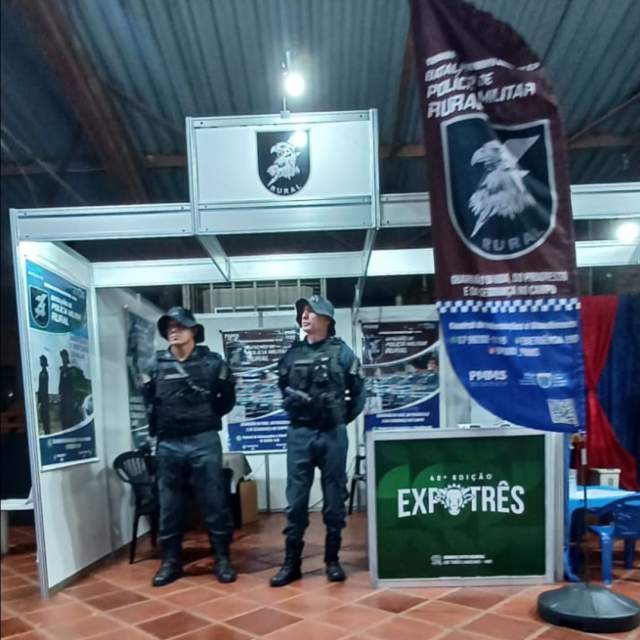 PM Rural fortalece segurança no Vale da Celulose e destaca atuação durante a 48ª Expotrês